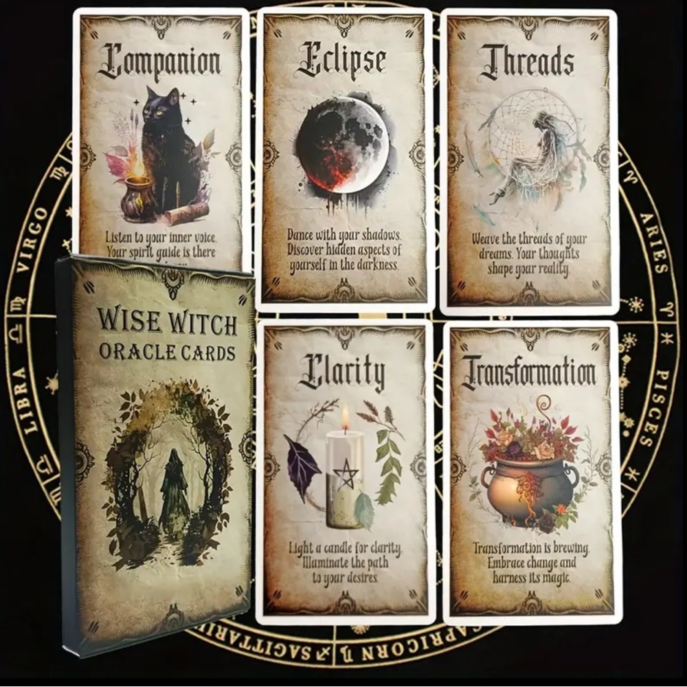 Wise Witch Oracle Cards New Set
